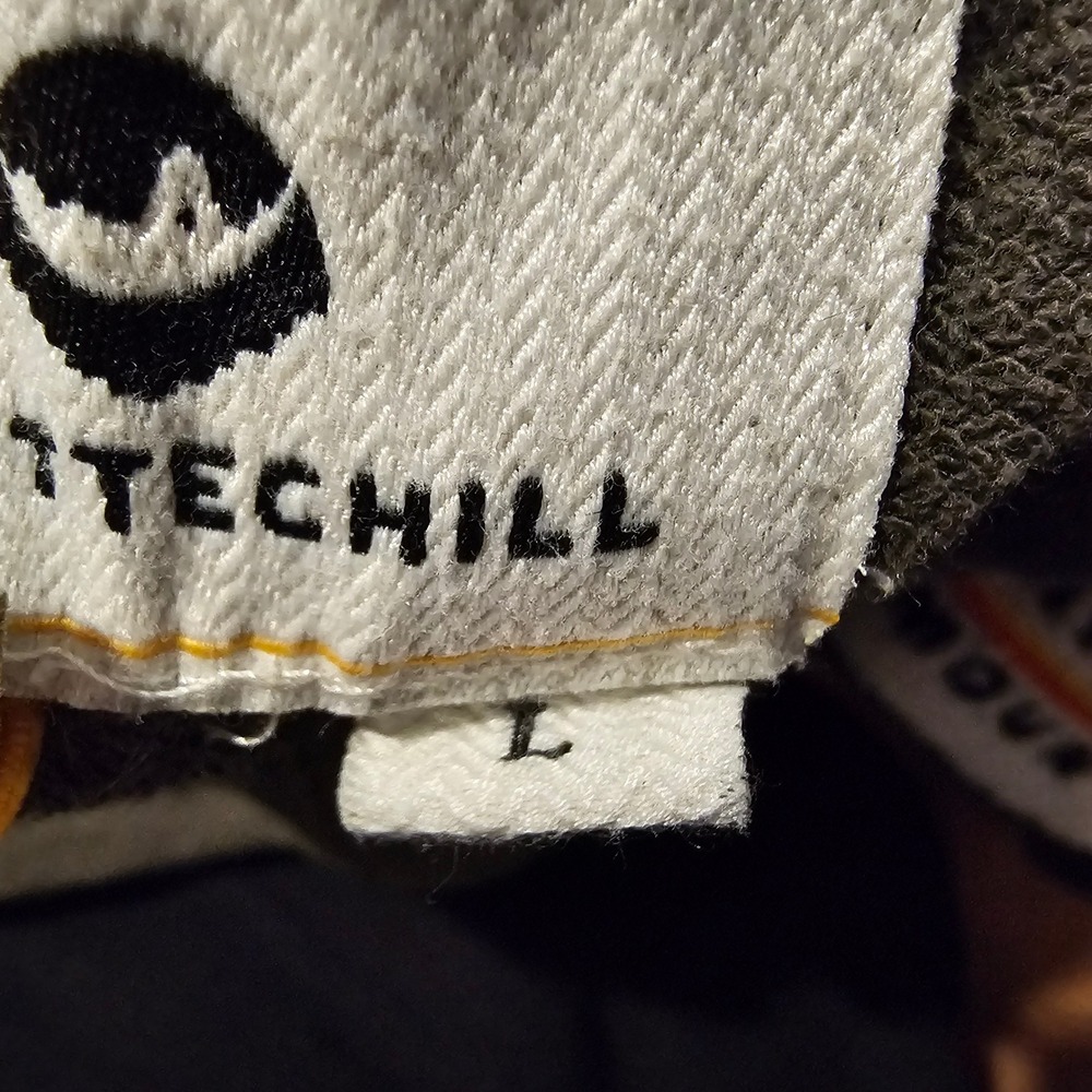 Fayettchill Mountain Co. Olive Green Hoodie Pullover Made in USA Mens L - Picture 5 of 7